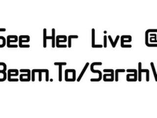 La très meilleur de sarah vandella #8 - voir son vivre @ beam.to/sarahv