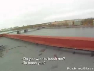 Fucking Glasses - adult clip on the roof