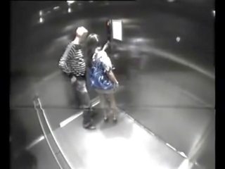 Eager libidinous saperangan fuck in elevator - 