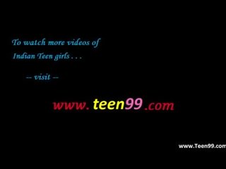 Teen99.com - india pueblo joven dama bussing suitor en al aire libre