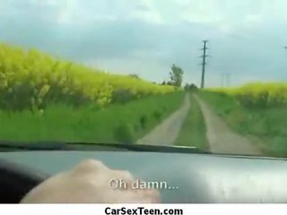 자동차 성인 비디오 비탄 hitchhiker 하드 코어 두드리고 (20)