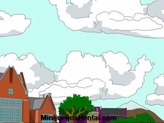 Dibujos animados adulto película - campus zorras sexo película juego