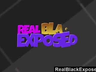 Realblackexposed - convidativo negra bootylicious filha dee rida