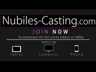 Nubiles Casting - phallus hungry teen cums again and again