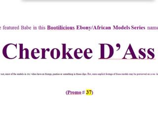 37th bootiliscious ebony-african web model